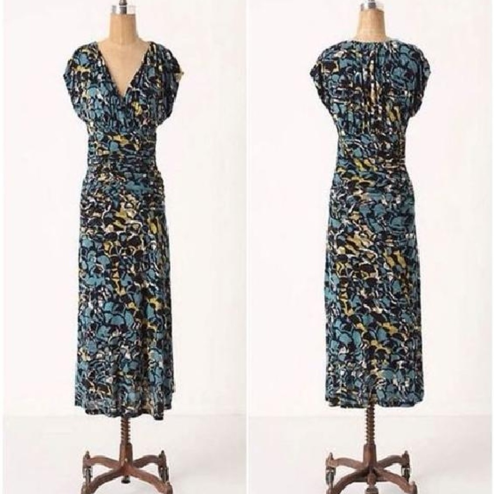 Anthroplogie Moulinette Soeurs Botanica Dusk Dress